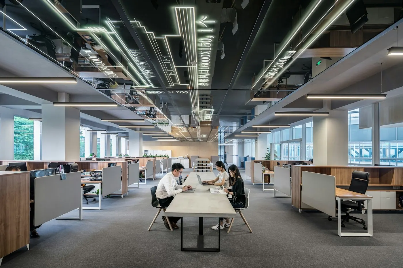 Open space moderne : Reprise de l'existant